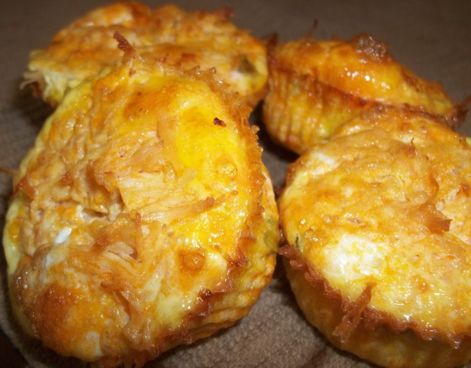 Buffalo Chicken Muffins